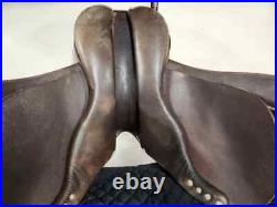 English Professional All Purpose Genuine Leather Brown Horse Saddle