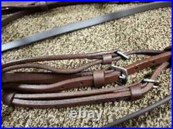 English Professional All Purpose Genuine Leather Brown Horse Saddle