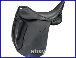 Equitare English Saddle Dressage Adjustable Gullet Brown ES837ADJ