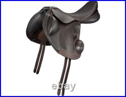 Equitare English Saddle Eventing Adjustable Gullet Leather ES836ADJ