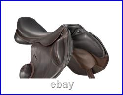 Equitare English Saddle Eventing Adjustable Gullet Leather ES836ADJ