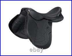 Equitare English Saddle Harmony Synthetic All Purpose Black ES335
