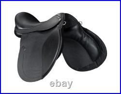 Equitare English Saddle Tempo All Purpose Leather Deep Seat ES250