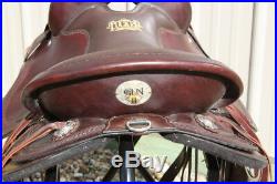 Excellent Condition 16.5 Tucker Rock Creek GenII Saddle. Quality Horse Tack