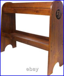 Extra-Large Wood Saddle Rack, Horse Saddle for Western Saddle, English Saddle