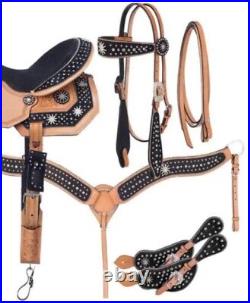 Free shipping Best Barrel Racing Western Horse Saddle Pleasure Trail 12To18inch