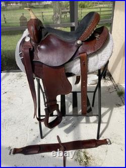 GW Crate Barrel Racing Saddle 15 preowned