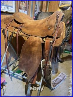 Garcia Of Salinas 16 Used Western Saddle By Les Garcia