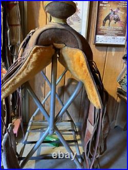 Garcia Of Salinas 16 Used Western Saddle By Les Garcia