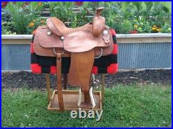 Genuine Billy Cook 15 TEAM ROPER SADDLE 2082 Sulphur, OK