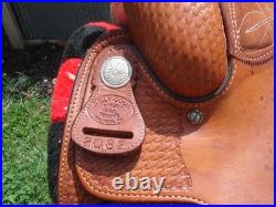 Genuine Billy Cook 15 TEAM ROPER SADDLE 2082 Sulphur, OK