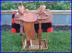 Genuine Billy Cook 15 TEAM ROPER SADDLE 2082 Sulphur, OK