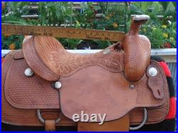 Genuine Billy Cook 15 TEAM ROPER SADDLE 2082 Sulphur, OK