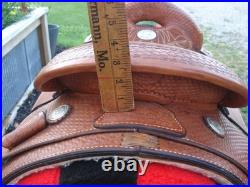 Genuine Billy Cook 15 TEAM ROPER SADDLE 2082 Sulphur, OK