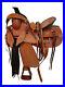 Genuine_Leather_Western_Roughout_Hard_Seat_Floral_Horse_Saddle_Roping_Ranch_Work_01_oksd