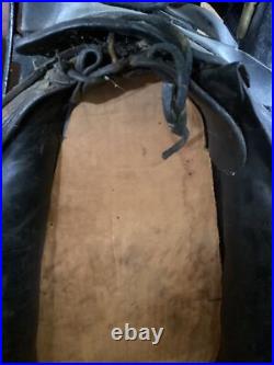 Gilroy Cal. @ 1900 Oxen Harness Leather Orig! &MirrorInsert Dim =OAl=32T x 20W