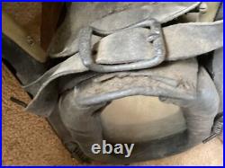 Gilroy Cal. @ 1900 Oxen Harness Leather Orig! &MirrorInsert Dim =OAl=32T x 20W