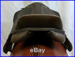 HDR CARMEL COVERED CLOSE CONTACT JUMPING SADDLE Wide Width 17.5 Seat