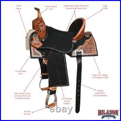 HILASON BHWD08516 Western Horse Wade Saddle Brown