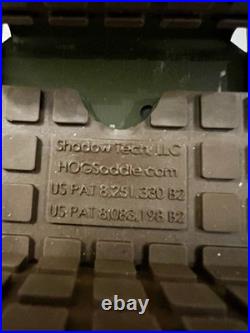 HOG Saddle Shadow Tech, LLC OD Green withPatriot Brown Pads