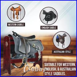 HOTCAN Pine Wood Saddle Rack Ideal Saddle Stand for Western Horse Gear and Hor
