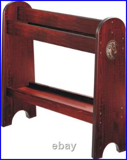 HOTCAN Pine Wood Saddle Rack Ideal Saddle Stand for Western Horse Gear and Hor