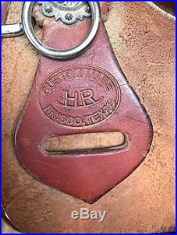 HR Roping Custom Made 15 1/2 Ranch Western Saddle Frisco, Texas