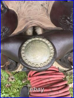 H King Saddle Western Saddle 14.5