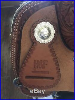 Hadlock & Fox Never Used Trophy Roping Saddle