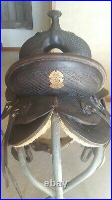 Hamley Saddle Circa 1905-07 # 466 Over 592