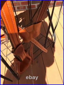 Handcrafted Leather Endurance Saddle Lightweight, Comfortable & Durable for Long