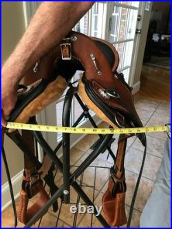 Handcrafted Leather Endurance Saddle Lightweight, Comfortable & Durable for Long