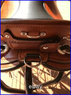 Handcrafted Leather Endurance Saddle Lightweight, Comfortable & Durable for Long