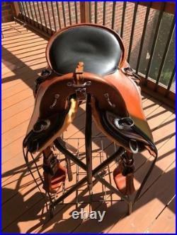 Handcrafted Leather Endurance Saddle Lightweight, Comfortable & Durable for Long