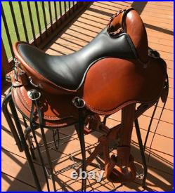 Handcrafted Leather Endurance Saddle Lightweight, Comfortable & Durable for Long