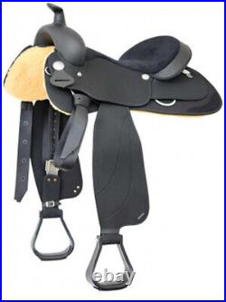 Handmade Genuine Leather Horse New Generation Saddle Tack Size 15 to 18 2022