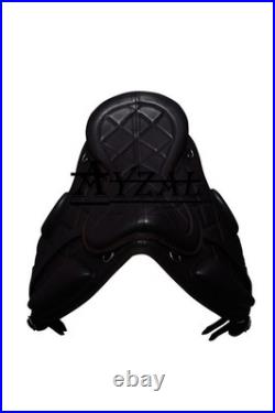 Handmade Treeless Horse Saddle Soft Leather English Riding Saddle Lightweigh