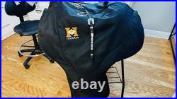 Harris Western Show Saddle Size 16 Black Leather Western Horse Tack
