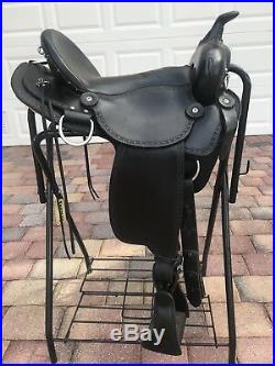Henry Miller trail western saddle