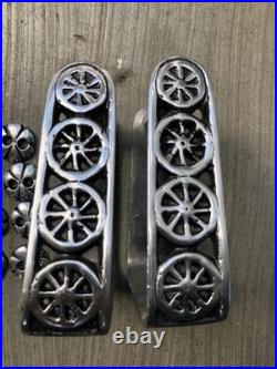 Herraje Para Montura Charra Charro LUXURY Saddle Aluminum Kit Fittings MEXICO