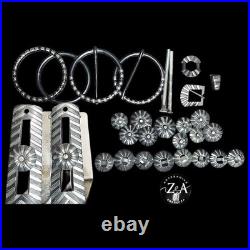 Herraje Para Montura Charra Saddle Hardware Stainless Steel Fittings Kit MEXICO