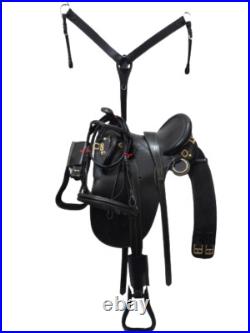 High Quality Australian Stock Leather Horse Tack Saddle All Accessories Size 12