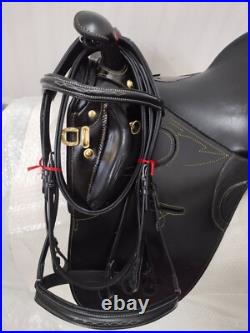 High Quality Australian Stock Leather Horse Tack Saddle All Accessories Size 12