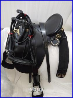 High Quality Australian Stock Leather Horse Tack Saddle All Accessories Size 12
