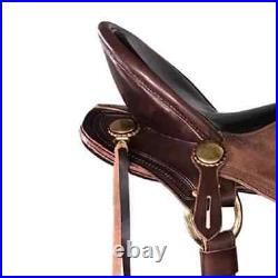 High Quality Australian Style Half Breed Aussie Stock Leather Saddle