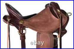 High Quality Australian Style Half Breed Aussie Stock Leather Saddle