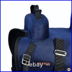Hilason Buddy Child Seat For Horse Saddle Riding Navy Blue