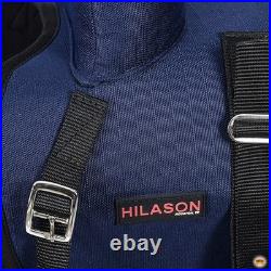Hilason Buddy Child Seat For Horse Saddle Riding Navy Blue