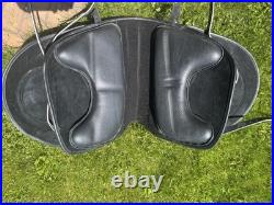 Hildago Cordoba saddle in black