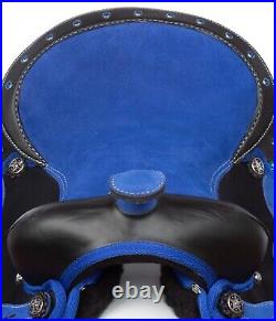 Horse Pony Saddle Western Trail Barrel Show Child Synthetic Tack Pad 10 12 13